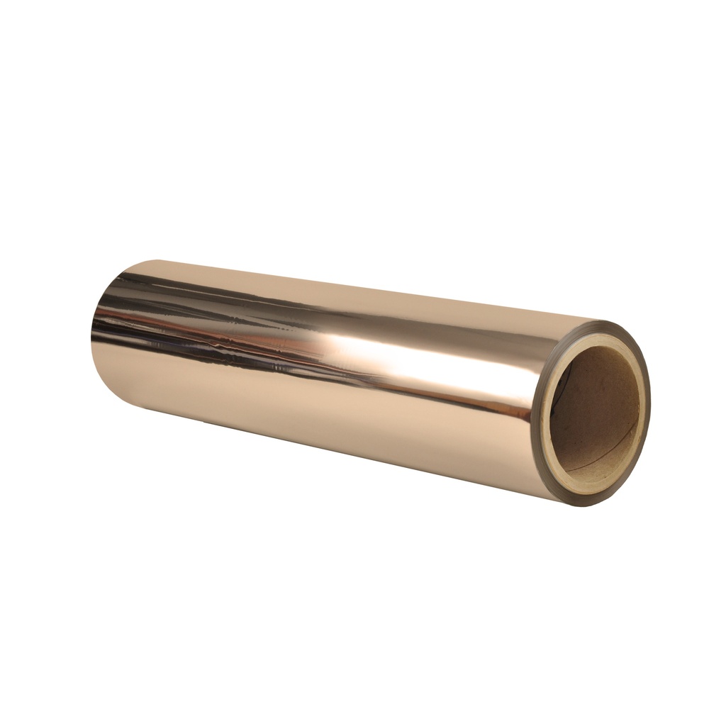 SLEEKpro Copper Metallic Foil 12" x 500' x 1" Core A/I