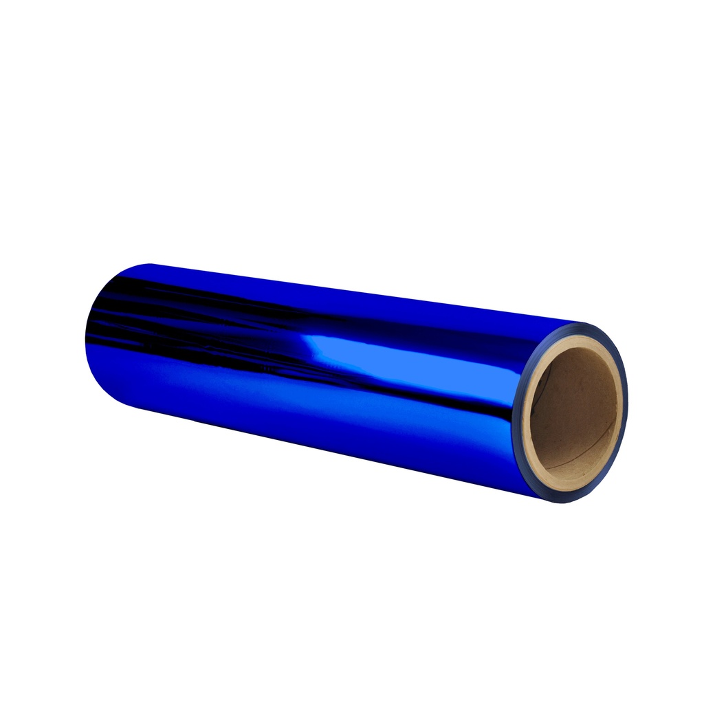 SLEEKpro Dark Blue Metallic Foil 12'' x 500' x 1" Core A/I