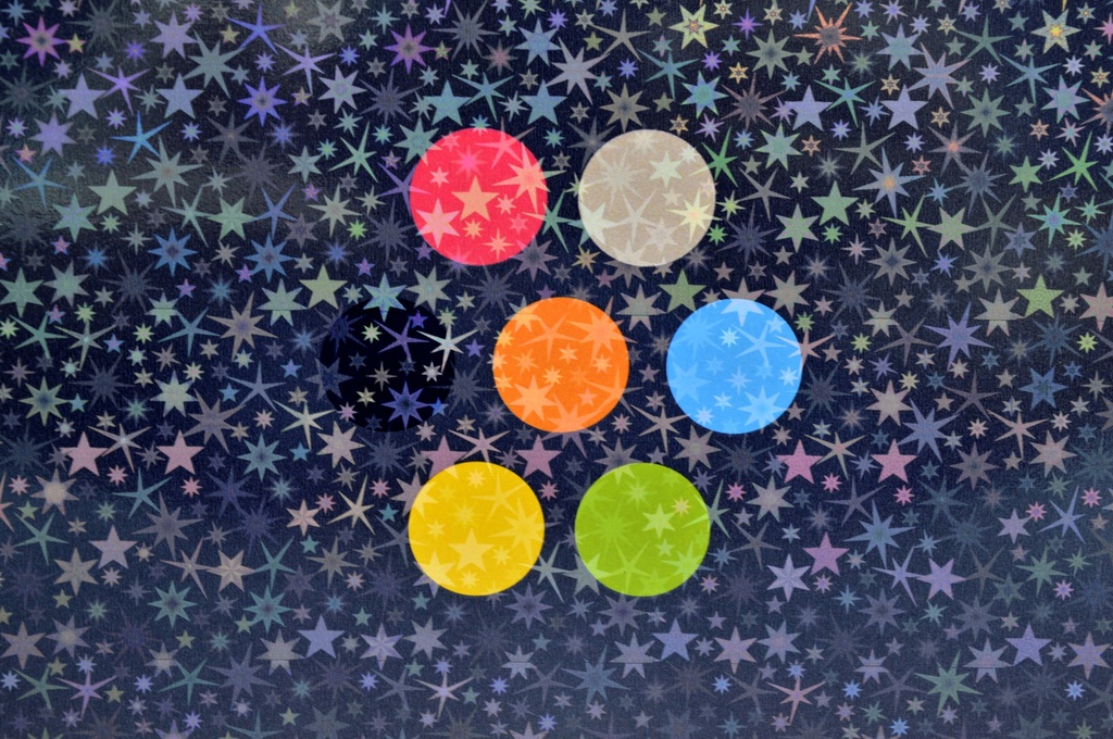SLEEKpro Clear Holo (T) Star Dust 12'' x 500' x 1'' Core A/I