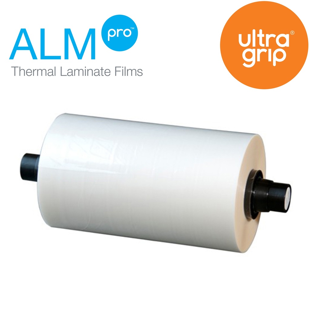 10.0 mil PETpro Gloss UltraGrip 12.6" x 165' ALM/HLA Laminate Film