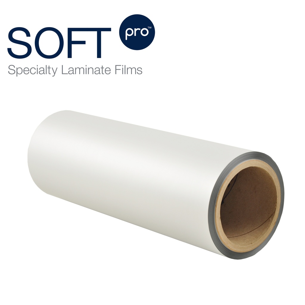 1.5 mil SOFTpro Matte 27.5" x 3280' x 3" Core A/I Laminate Film