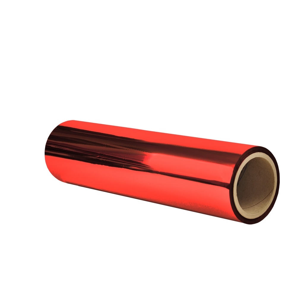 SLEEKpro Red Metallic Foil 12" x 3000' x 3" Core A/I