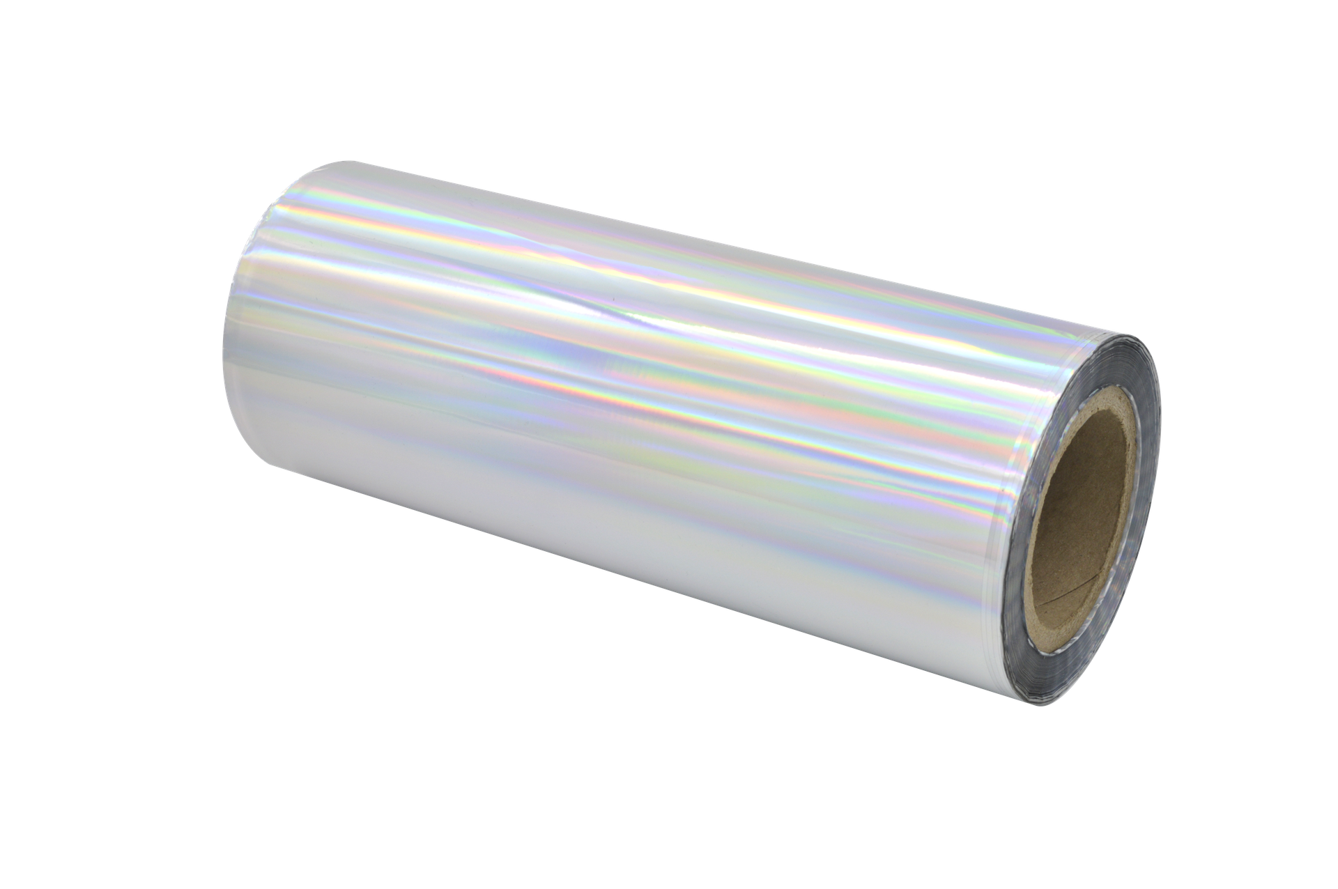 Foil holographic silver Transverse stripes - Habeauty