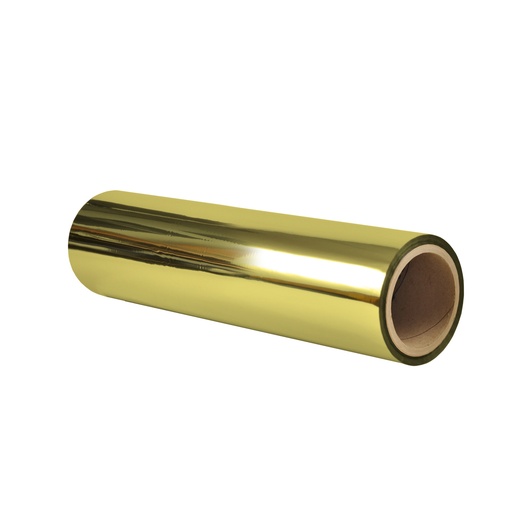 [PDX4312XH] SLEEKpro Gold Metallic Foil 12'' x 3000' x 3" Core A/I Non-Printable