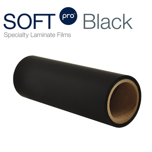 [SAE312PJ] 1.4 mil SOFTpro Black 12.75" x 3280' x 3" Core A/I Laminate Film