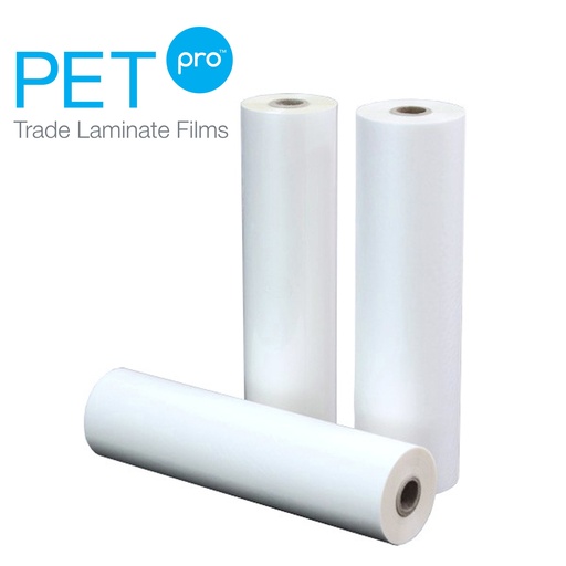 [A12112XD] 1.7 mil PETpro Gloss 12" x 500' x 1" Core A/I Laminate Film