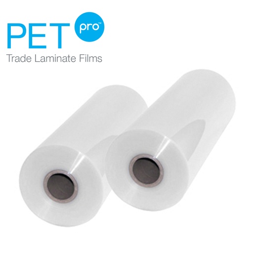 [A13612XE] 3.0 mil PETpro Gloss 12" x 1000' x 2.25" Core A/O Laminate Film